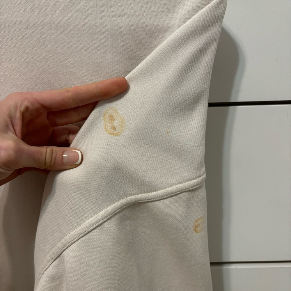 Nike Logo Sportswear Cream Crewneck - Picture 4 of 8